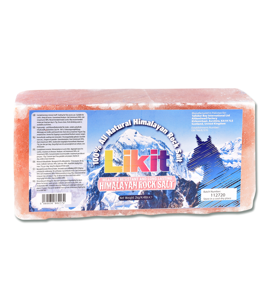 LIKIT HIMALAYAN SALT LICK, 2 KG by Waldhausen (Clearance)