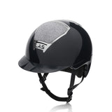 LAS Helmet Opera Crystal Black with Standard Visor