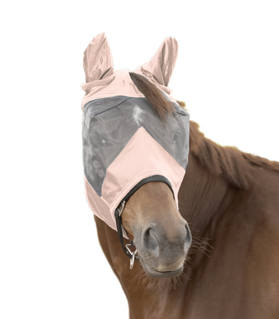 PREMIUM FLY MASK, WITH EAR PROTECTION by Waldhausen (Clearance)