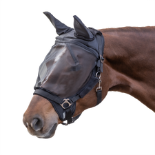 PREMIUM FLY MASK, WITH EAR PROTECTION by Waldhausen (Clearance)