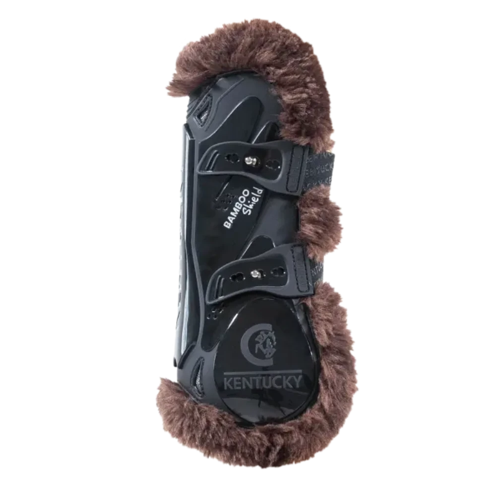 Vegan Sheepskin Tendon Boots Bamboo Elastic by Kentucky