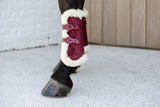 Vegan Sheepskin Tendon Boots Bamboo Elastic Velvet by Kentucky