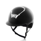 LAS Helmet Opera Metal Crystal Front & Back with Standard Visor