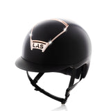 LAS Helmet Opera Metal Crystal Front & Back with Standard Visor