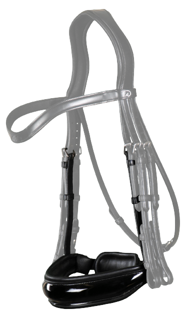 Dy'on New English Dressage Patent Large Crank Noseband NE04S/T