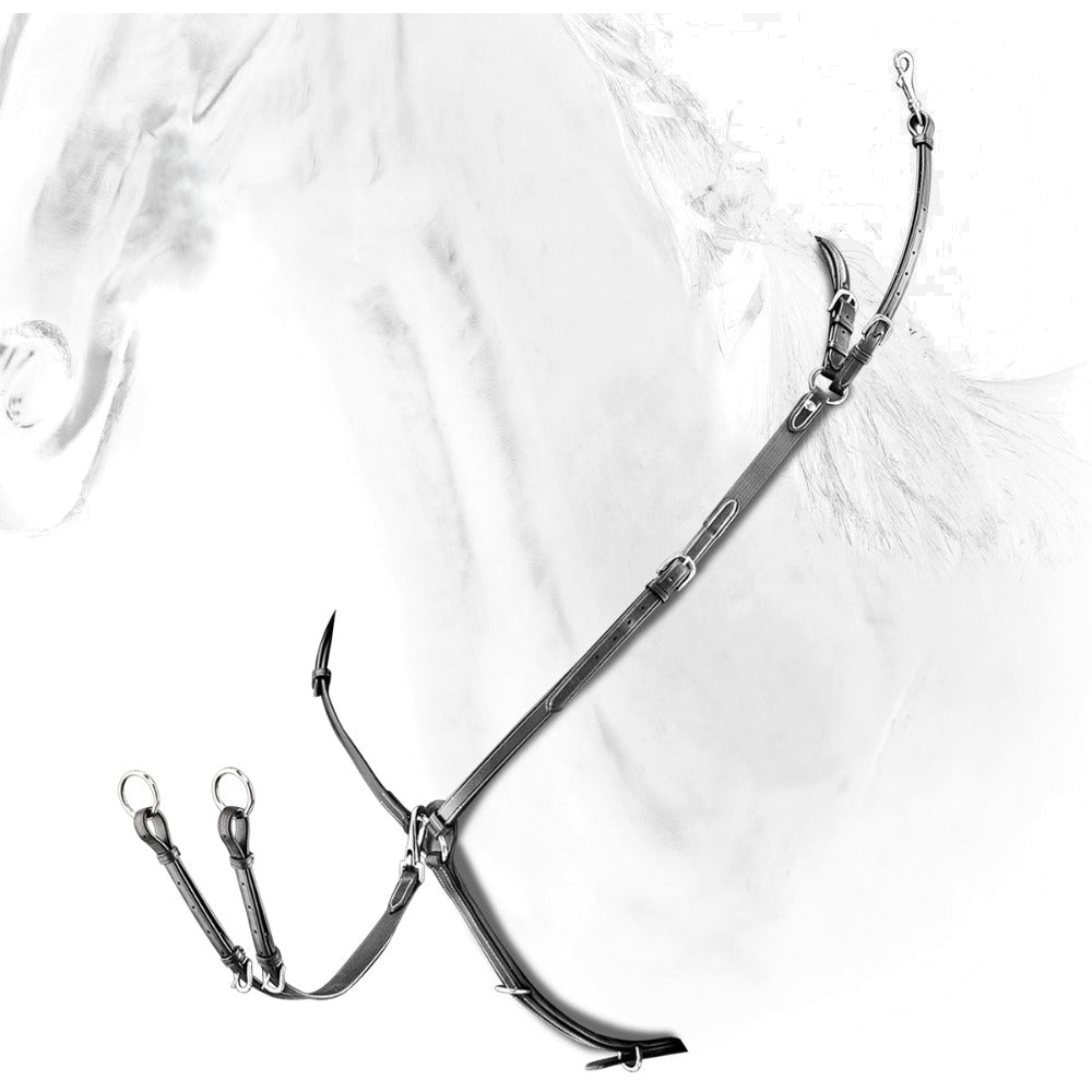 Breastplate With Removable Martingale  SC013PBJ101 by Equiline