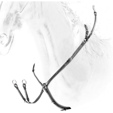 Breastplate With Removable Martingale  SC013PBJ101 by Equiline