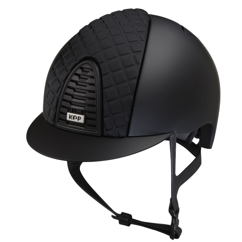 Riding Helmet Cromo 2.0 Textile - Black Milano by KEP