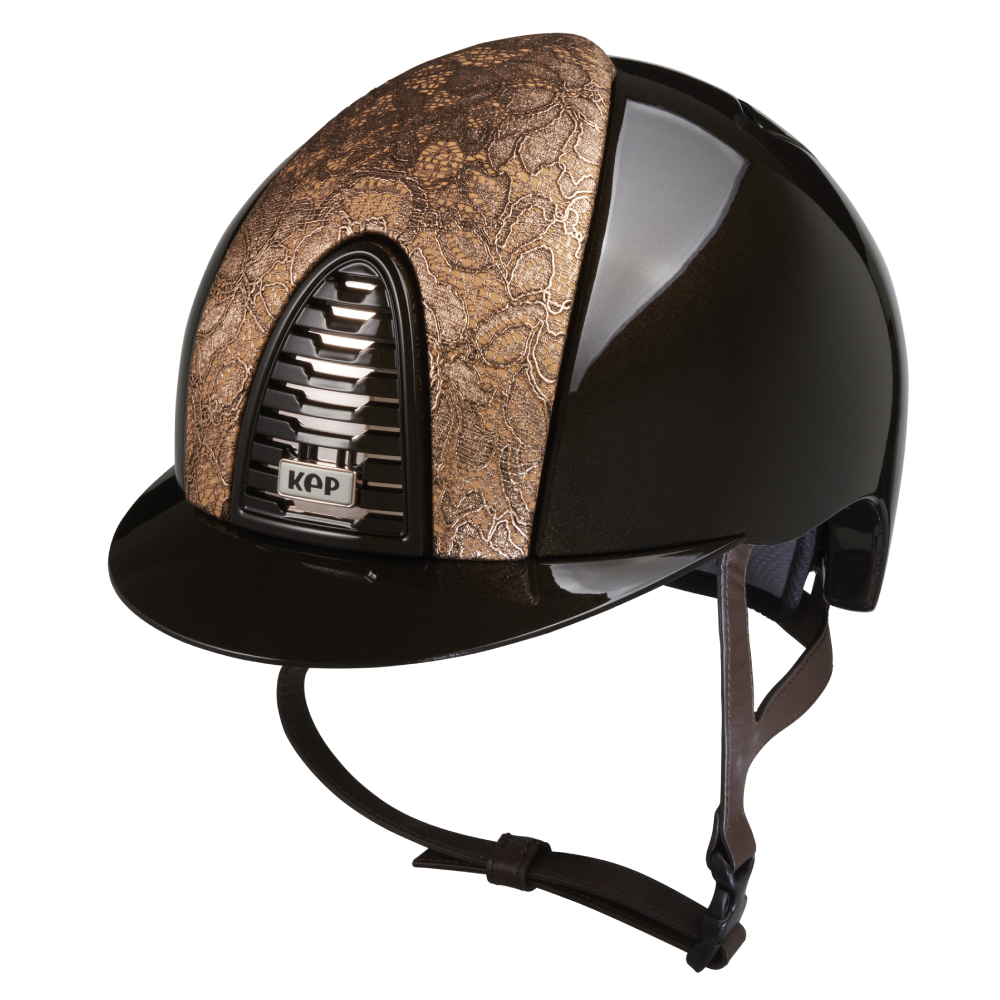 Riding Helmet Cromo 2.0 Polish - Rosegold Lace by KEP