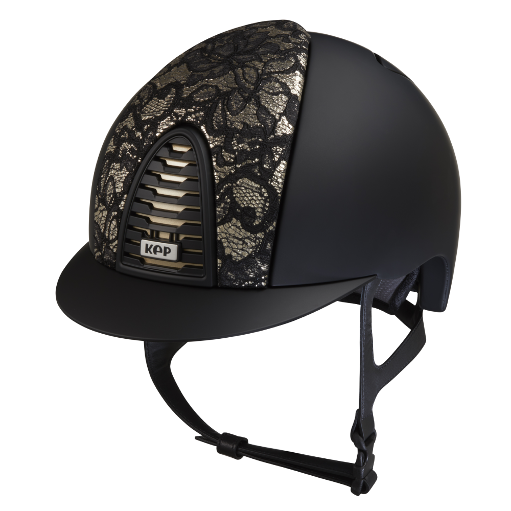 Riding Helmet Cromo 2.0 Textile - Black Lace by KEP