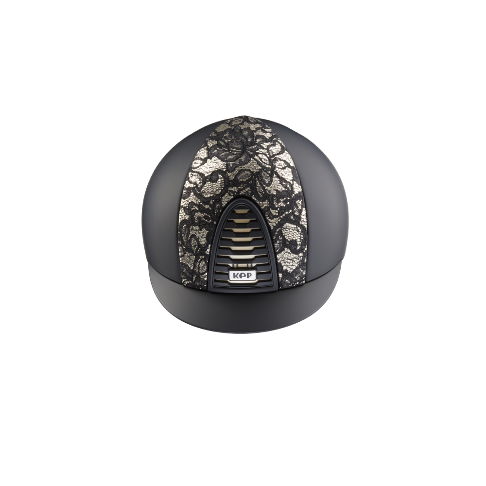 Riding Helmet Cromo 2.0 Textile - Black Lace by KEP