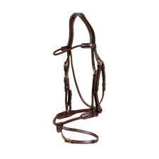 Dy'on Braided noseband Bridle with removable flash DYARAY