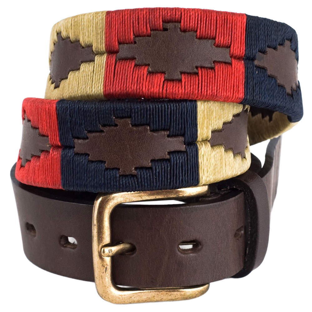 Multicolor Polo Belt by Pioneros