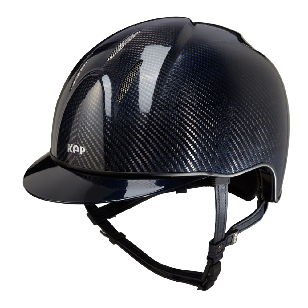 E-LIGHT Carbon Helmet - Naked Blue Shine by KEP