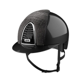 Riding Helmet Cromo 2.0 Shine Black - Galassia Front by KEP