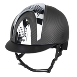 E-LIGHT Carbon Helmet - Matt with 3 Silver Inserts by KEP