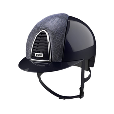 Riding Helmet Cromo 2.0 Shine Blue - Galassia Front by KEP