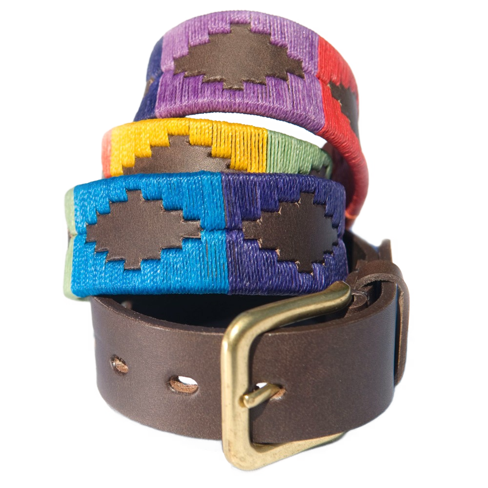 Rainbow Polo Belt by Pioneros