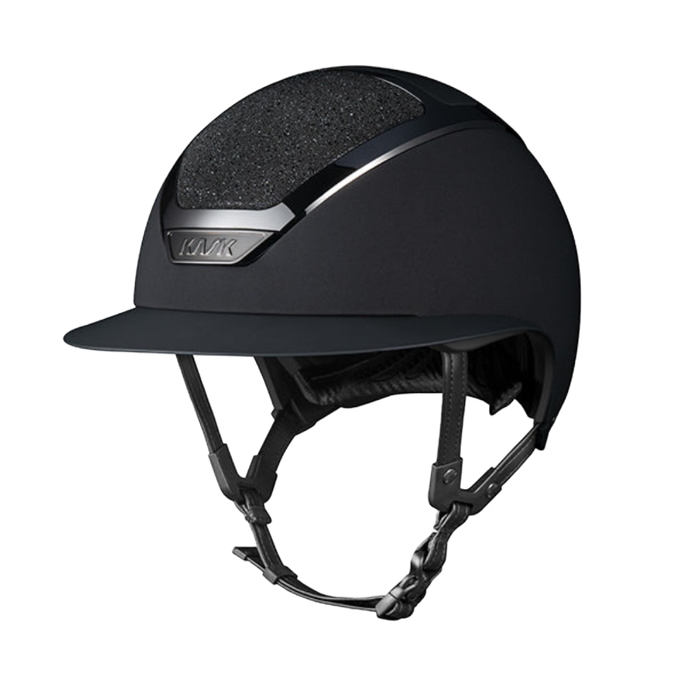 Swarovski Frame Star Lady Chrome Riding Helmet by KASK