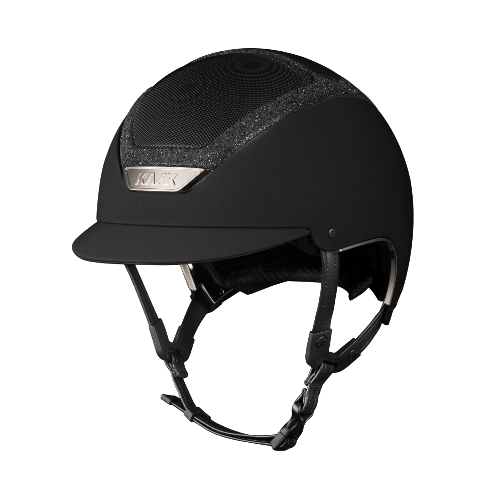 Swarovski Frame Dogma Chrome Riding Helmet by KASK