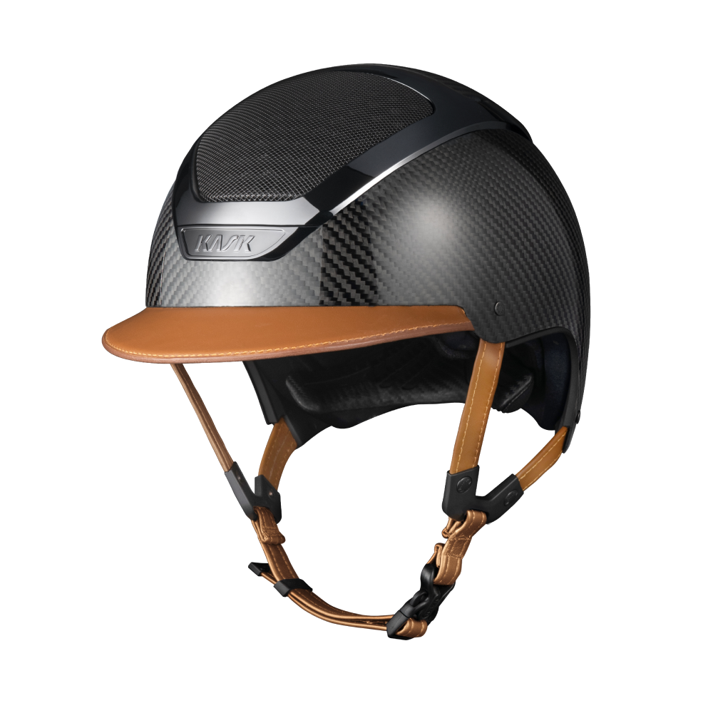 Carbon Shine Dogma Riding Helmet by KASK