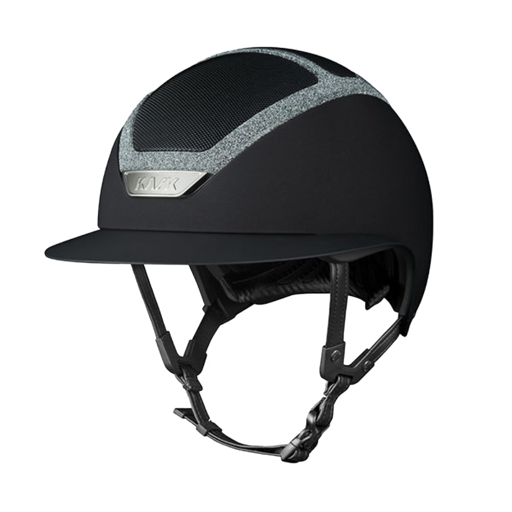 Swarovski Frame Star Lady Chrome Riding Helmet by KASK