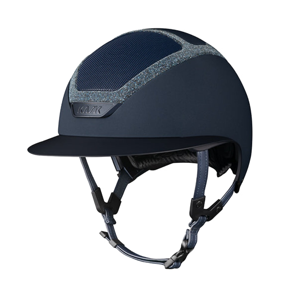 Swarovski Frame Star Lady Chrome Riding Helmet by KASK