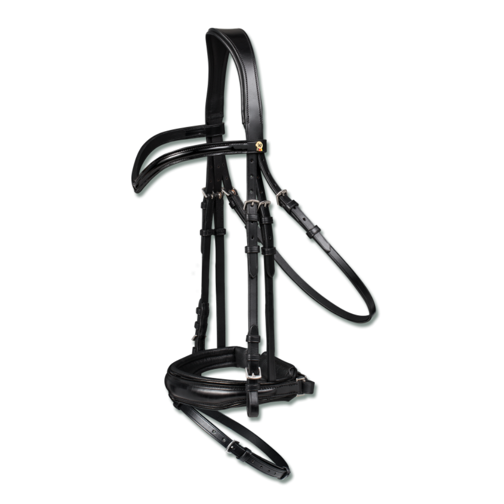 S-LINE BLACKSHINE PATENT LEATHER Bridle by Waldhausen