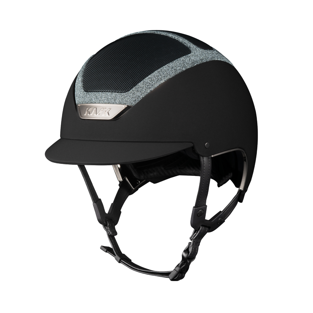 Swarovski Frame Dogma Chrome Riding Helmet by KASK