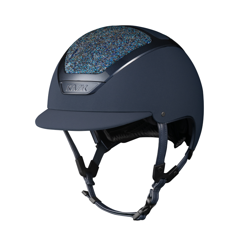 Swarovski Midnight Dogma Chrome Riding Helmet by KASK