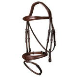 Dy'on New English Anatomic Flash Noseband Bridle NEABAB