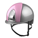 Riding Helmet Cromo 2.0 XC Polish Light Grey & Pink by KEP