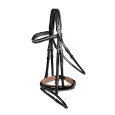 X-LINE ROSEWOOD PTENT LEATHER Bridle by Waldhausen