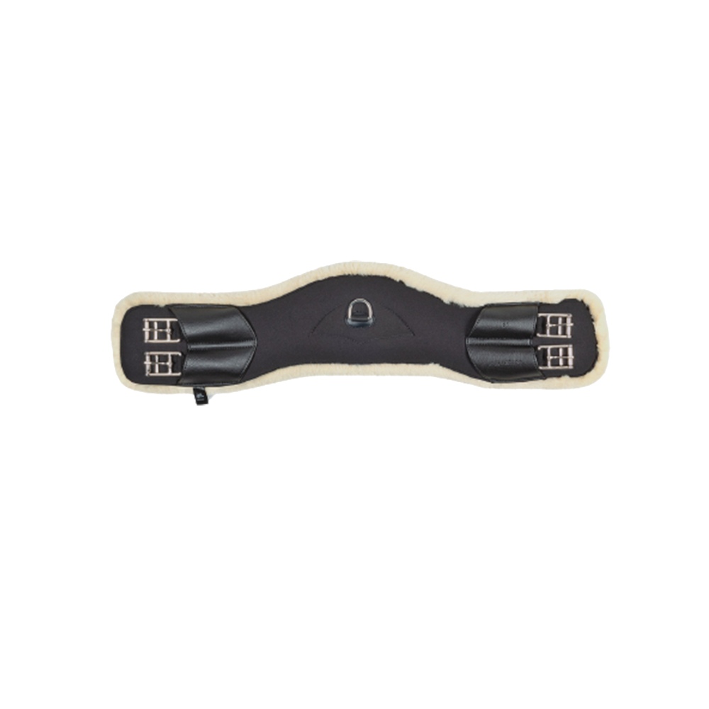 Shaped Dressage Girth with Lambskin by Equiline