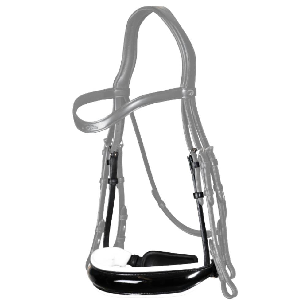 Dy'on New English Dressage Patent Large Crank Noseband NE04S/T