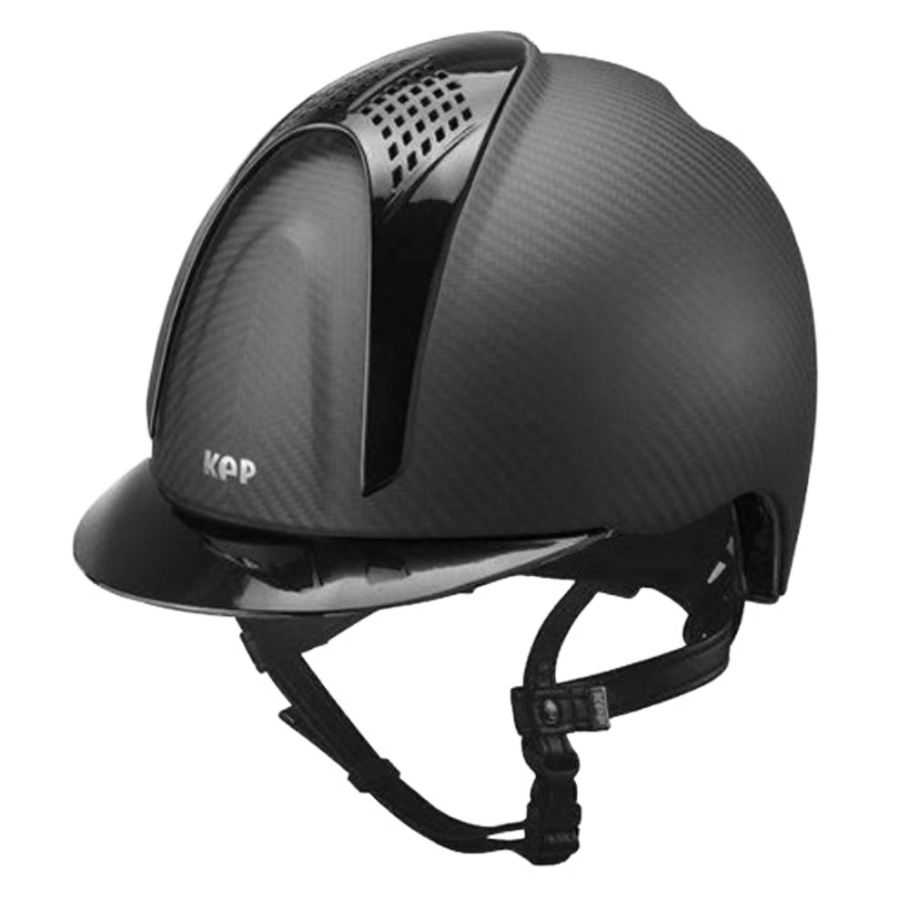 E-LIGHT Carbon Helmet - Matt with 2 Shine Inserts by KEP