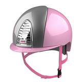 Riding Helmet Cromo 2.0 XC Polish Pink & Light Grey by KEP