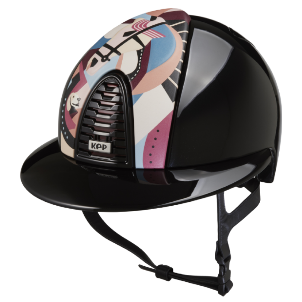 Riding Helmet Cromo 2.0 Polish Polo - Pink Pegasus by KEP