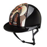 Riding Helmet Cromo 2.0 Polish Polo - Orange Pegasus by KEP