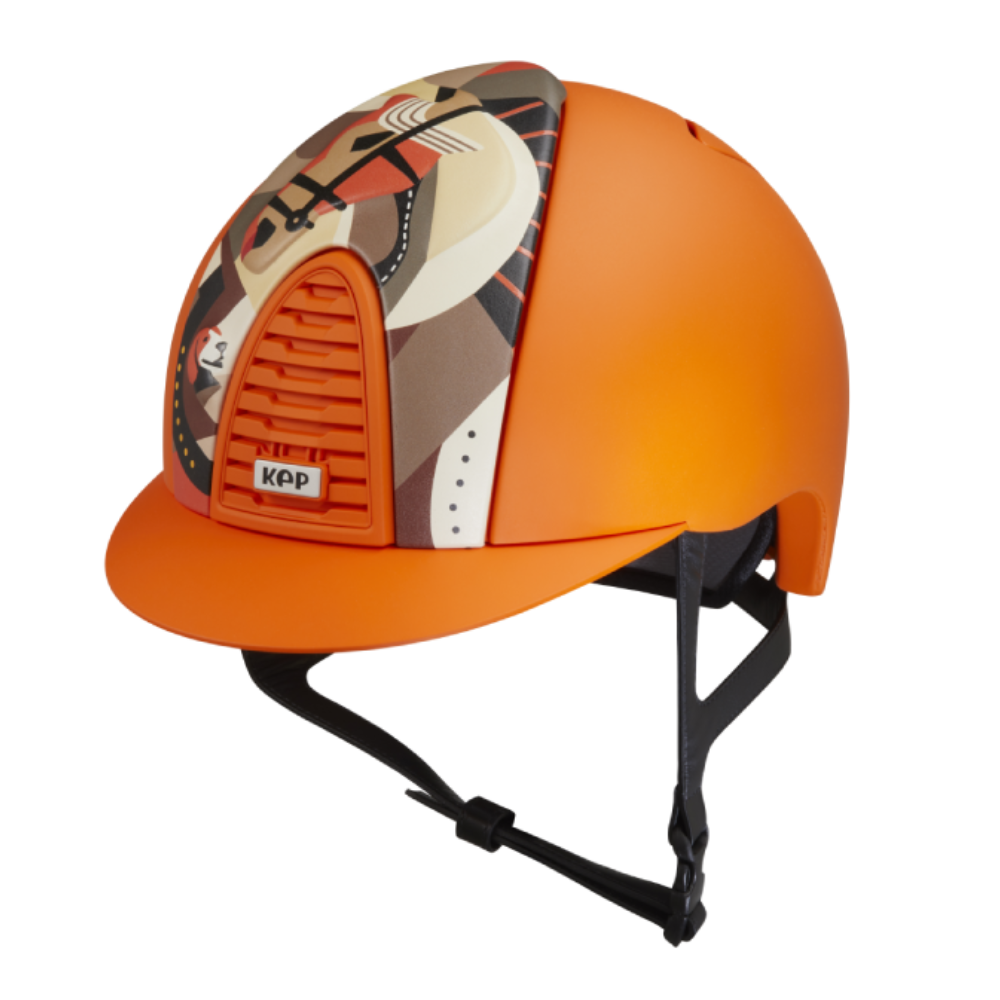 Riding Helmet Cromo 2.0 - Orange Pegasus by KEP