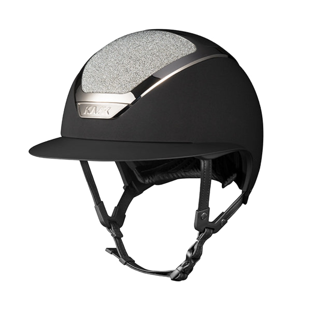 Swarovski Carpet Without Top Star Lady Chrome Riding Helmet by KASK