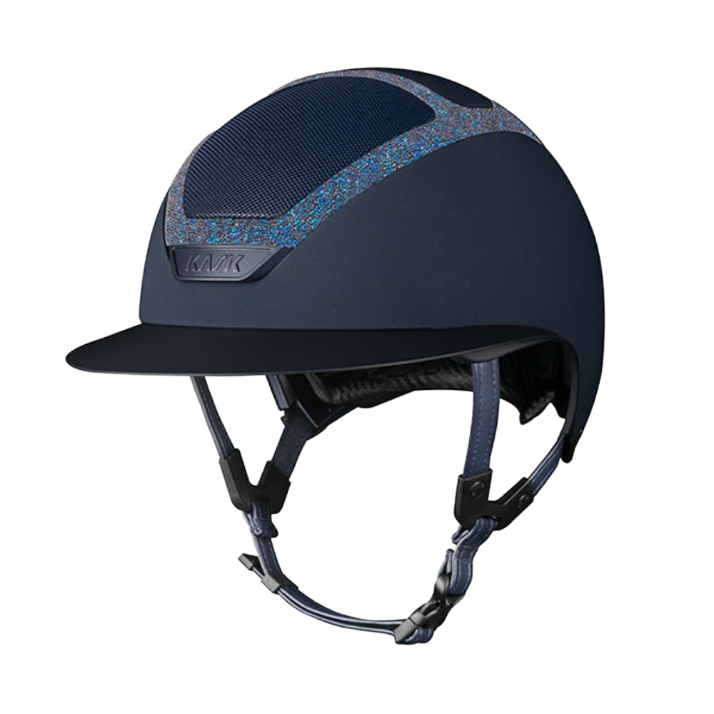 Swarovski Frame Star Lady Chrome Riding Helmet by KASK