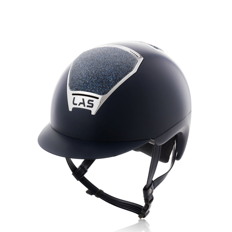 LAS Helmet Opera Crystal Navy Blue with Large Visor