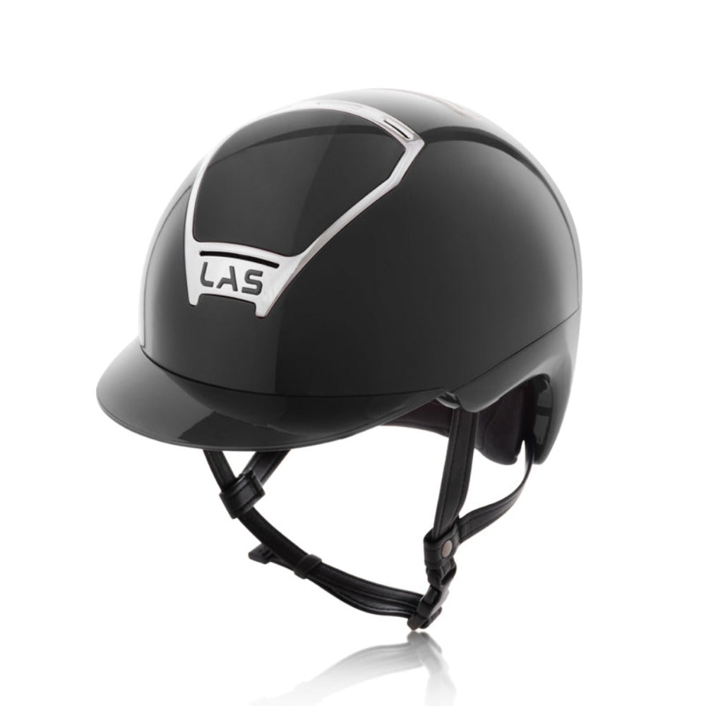 LAS Helmet Opera Metal with Silver Frame & Large Visor