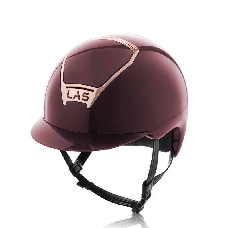 LAS Helmet Opera Metal with Rosegold Frame & Standard Visor