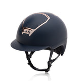 LAS Helmet Opera Metal with Rosegold Frame & Large Visor