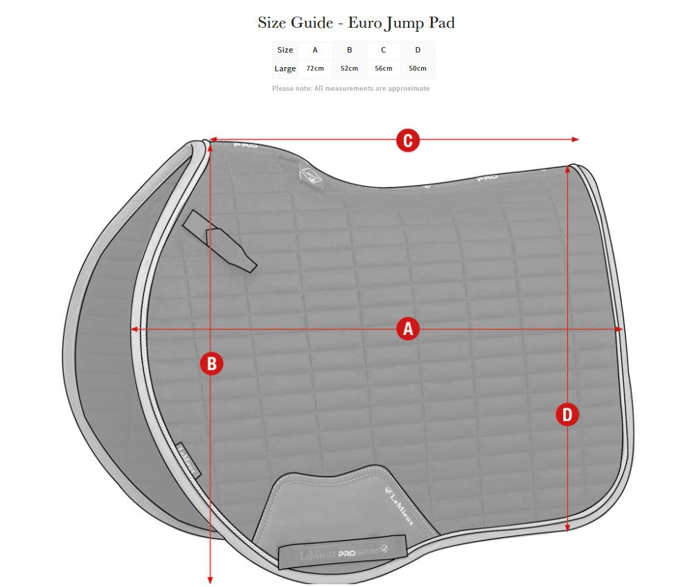 Adour Jumping Saddle Pad by Le Mieux (Clearance)