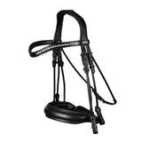 Dy'on Dressage Matt Large Crank Noseband Double Bridle NREHAR