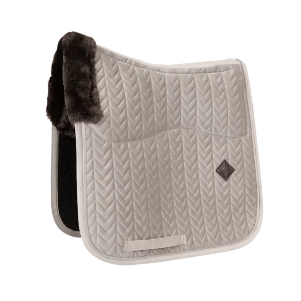 Skin Friendly Saddle Pad Velvet Dressage by Kentucky