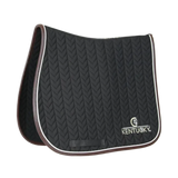 Saddle Pad Leather Fishbone Jumping by Kentucky